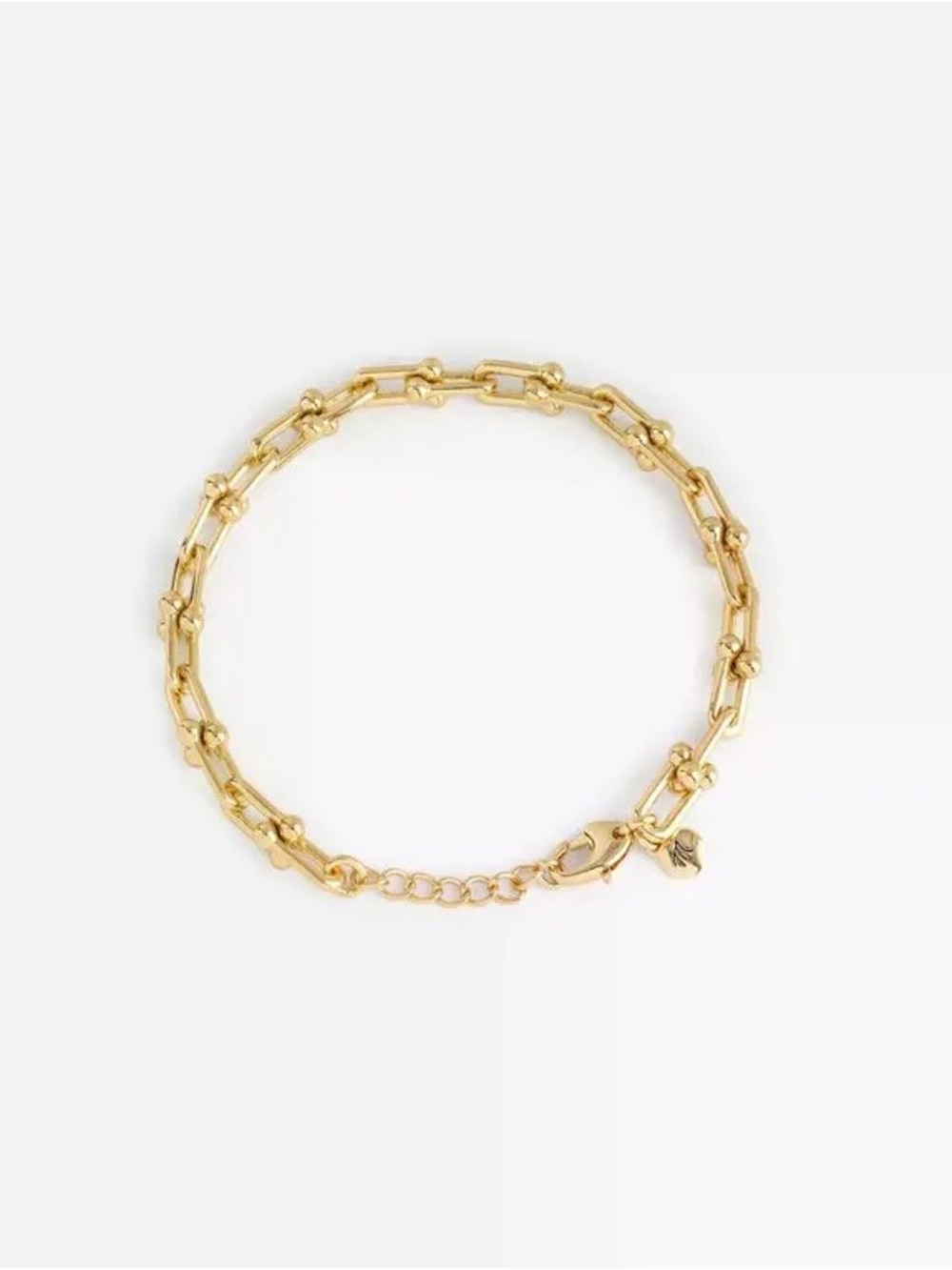 Madewell Gold U-Link Chain Bracelet